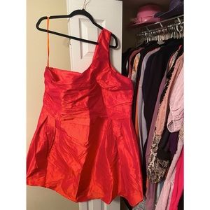 Orange dress size 20 cocktail/prom/semiformal